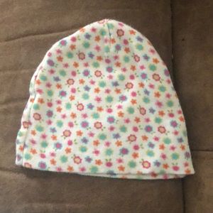 Colorful flower hat for a little girl